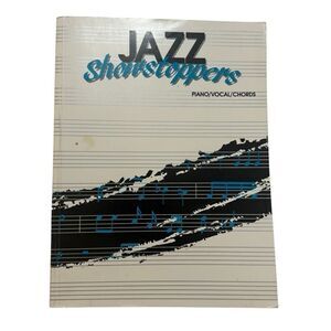 Jazz Showstoppers Piano, Vocal, & Chords ( 1996, paperback) hard to find